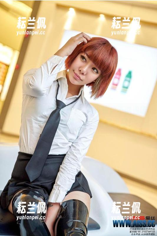 AISS爱丝(黄金版) - 谁说豹纹不能浪啊？亚美依的写真，让你下载个够！