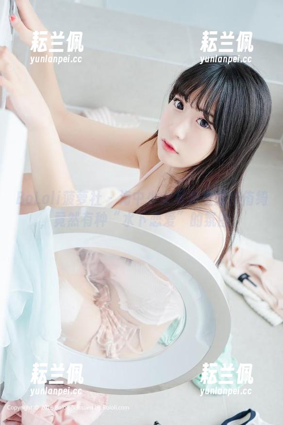 BoLoli菠萝社 - 海中少女写真里的柳侑绮，竟然有种“水下恋爱”的氛围。