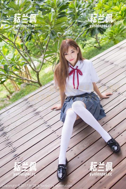 IMiss爱蜜社 - 萌白酱的全套写真让人想打但又不敢，女王气场太强大