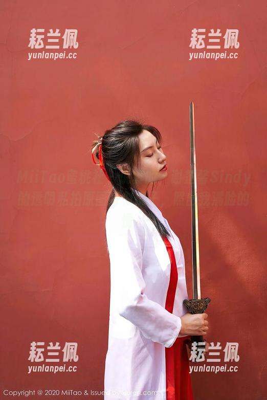 MiiTao蜜桃社 - 说真的，谢芷馨Sindy的透明私拍原图好似镜子，照出我满脸的愣。